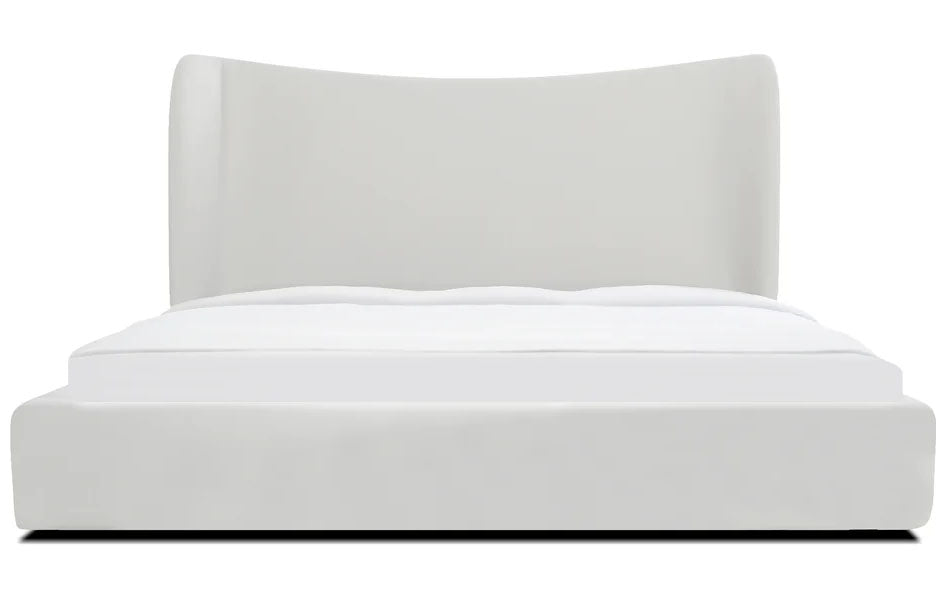 Linen Upholstered Storage Bed - MJM Furniture