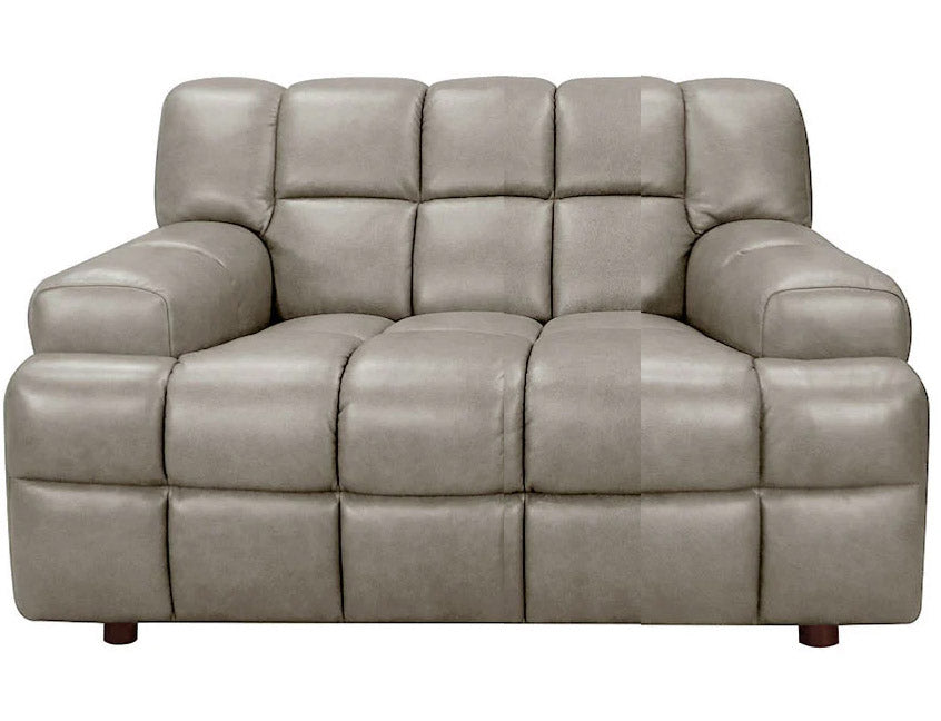 Rubix Stone Top Grain Leather Chair - MJM Furniture