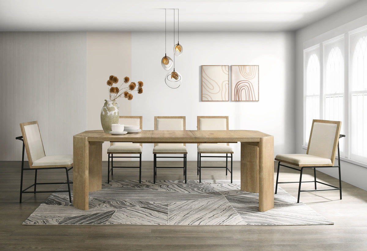 Axel Driftwood Rectangle Dining Table - MJM Furniture