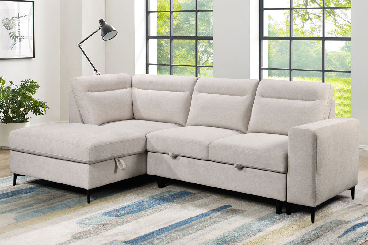 Zen 2 Piece Sleeper Sectional - MJM Furniture