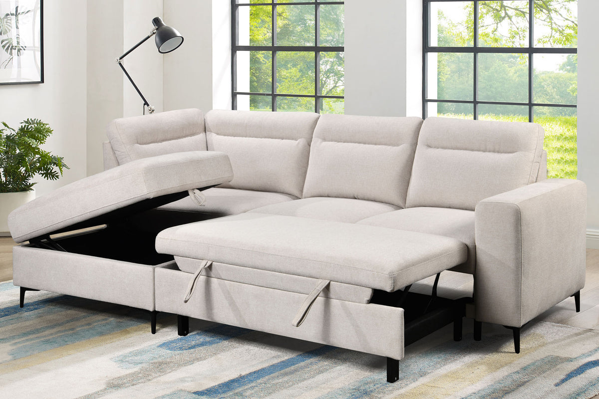 Zen 2 Piece Sleeper Sectional - MJM Furniture