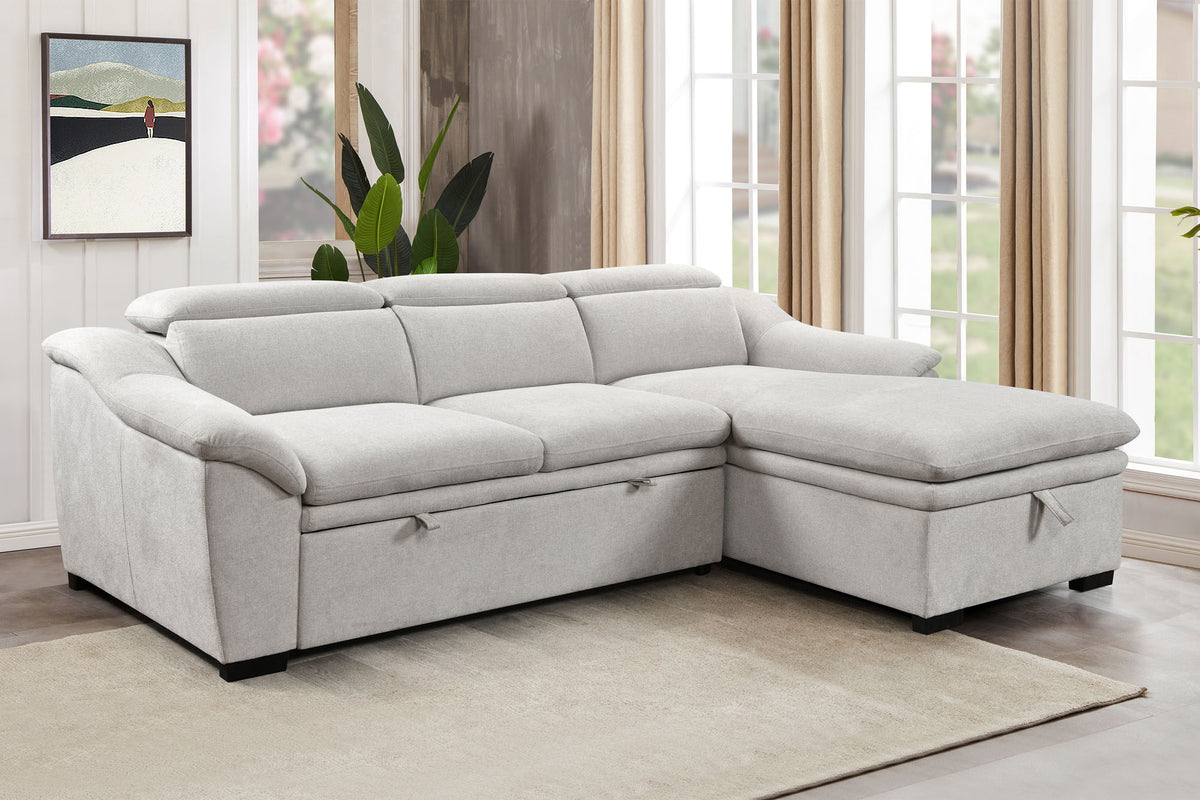 Zyon 2 Piece Sleeper Sectional - MJM Furniture